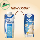Pure Protein Vanilla Protein Shake  30g Complete Protein  Vitamins A  C  D  And 