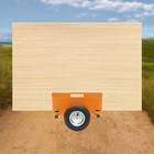 Panel Dolly Heavy Duty Slab Dolly Adjustable Drywall Mover With 8  Wheels