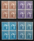 Romania 1941 Mnh Mi 703-705a  705b Prussian Blue Variety  With Certificate   