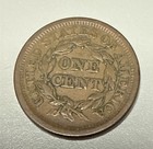 1851 Braided Hair Large Cent Xf Condition  2 