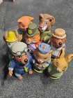 Vintage 1976 Playskool Richard Scarry Puzzletown Figures Lot
