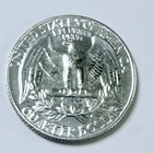 1957 Washington Quarter Proof 90  Silver Au About Uncirculated Details  9751