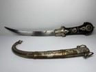 Vintage Moroccan Nimcha Sword 17    Curved Dagger Islamic Ornate