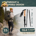 Folding Trekking Poles 7075 Aluminum Lightweight For Travel