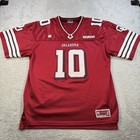Vintage Oklahoma Sooners Jersey Mens Xl Red Football Colosseum Y2k Mesh  10