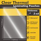 Koala Thermal Laminating Pouches 9 x11 5  Clear Laminate Sheets Letter 3mil 100p