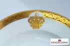 Antique Russian Imperial Porcelain Plate Volzhinsky Armorial  Limoges Gold White