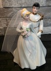 Disney Cinderella   Prince Wedding Figurine     Wedding Cake Topper Collectible