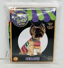 Rubies Pet Shop Dog Costume Serape Poncho Halloween Sz M l Clothes Colorful New