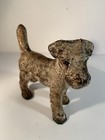 Vtg Cast Iron Airedale Terrier Dog Figurine   Most Likely Hubley  