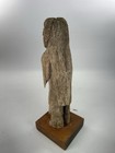 19th-20th Century Fossil Carved Statue Tribal Inuit   Yupik   Eskimo Figure