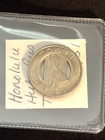 1951 Hawaii Famous Hula Girl Rapid Transit Transportation Token Honolulu 22mm