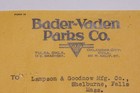 1930 Lamson Goodnow Bader Vaden Parks Oklahoma City Tulsa Ok Ephemera L730g