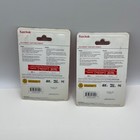 Sandisk 32gb Micro Sdhc Card With Adapter Lot Of 2