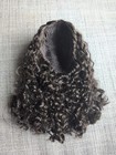 Truly Me 127 Wig Only A Black Brown Curly Hair American Girl Doll Custom