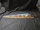Vintage Hand Painted Disston     D8 Panel Hand Saw - Native American Scene