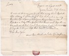1758 Coupar Angus Letter By John Henderson To James Smith  smyth  At Edinburgh