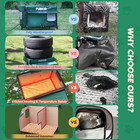Heated Cat House For Outside  Outdoor Cat House Weatherproof With Safe Escape Do