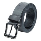 Nike Men   s Perforated Leather Golf Belt W  Roller Buckle Adjustable Premium  New