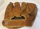 Vintage Nokona Ray Moore J111 Leather Split Finger Baseball Glove Supple 1950s