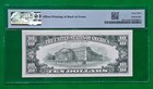 1977  10 Federal Reserve Note-63 Pmg Error-back Printed On Front