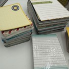 Huge Lot Bundle Project Life Scrapbooking Binder Note Cards Inserts Euc