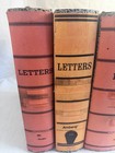 Set Of 4 Vintage Amfile   Amberg Marbled Cardboard Letter Document File Boxes