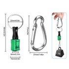 6 12pcs Quick-release 1 4  Hex Shank Keychain Screwdriver Drill Bits Holder Tool