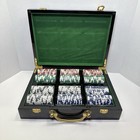 The Sopranos Collectible 300 Count Poker Chip Set Hbo Promo Briefcase New Read