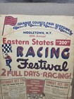 Vtg Orange County Fair Speedway Eastern States 200 Modified Race Poster Rare  