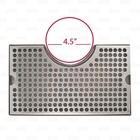 12  X 7  Kegerator Tower Cutout Drip Tray Stainless Steel Removable Grate