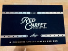 2025 Leaf Red Carpet Felt Box W  Lights - Card Display Box -  empty 