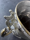 Antique Spanish Colonial Hand Made 75  Silver Cup Mug 18th To 19th Century 116g