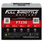 Fullriver Full Throttle Ft230 20ah 230 Cca Agm Battery Replaces Bt19bl-bs