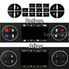 A c Climate Control Dash Button Repair Decal For Gmc Buick Chevrolet Tahoe Yukon