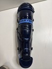 Nwt Easton Pro X Catcher s Leg Guards Intermediate Age 9-12 Royal Blue 14   