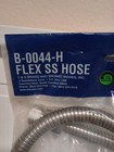 T s Brass  B-0044-h  Flex Stainless Steel Hose  new 