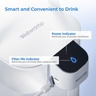 Waterdrop Electric Pitcher  3 Months Water Filter Dispenser  15-cup White   Blue