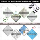 2 Pack Shower Grab Bar 12  Shower Suction Bar Handle Bathroom Safety Grip Handle