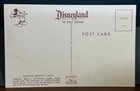 Vintage Disneyland Art Corner Tinker Bell Over The Castle Postcard