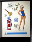 Vintage 1975 Whitman Dusty Paper Doll  1991 - Uncut unused