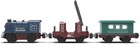 Electric Wooden Train For Kids 3  Battery Powered Compatible With Brio   Thomas