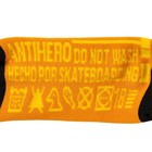 Anti Hero Skateboards Socks Hecho Por Skateb Embroidered Orange yellow black Or