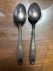 2 Is Teaspoons 1847 Rogers Bros Ambassador Silverplate