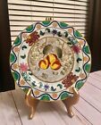 Antique Chinese Japanese Asian Oriental Fruit Gold Gilt Plate Red Mark