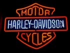 24  Larger Hot Harley Davidson Hd Real Glass Neon Sign Racing Motor Beer Light