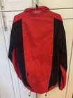Gore Bike Wear Full Zip Cycling Jacket Paclite Shell Red black Large L Gore-tex
