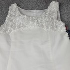Communion Party Prom Pageant Wedding Flower Girls Dress Size 8 Satin Rosettes