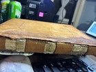 1885 - 1890 s Pratt  Ks Township Clerk s Ledger For Monthly Meetings Leather