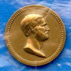 Undated Us Mint Coin George Washington - Grant 19mm Bronze Medal Token Sealed